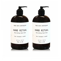 Muse Bath Apothecary Hand Soap 뮤즈 바스 아포더캐리 핸드솝 알로에 유칼립투스 라벤더 474ml 2팩