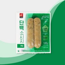 도드람한돈 도드람 단백소시지 깻잎120gx5팩