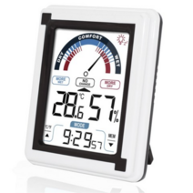 KR-20HTC 가정용 온습도계, 화이트 색상, 3개