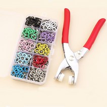 똑딱착단추펜치 똑딱이단추 가시도트 똑딱단추