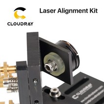 Cloudray-레이저 경로 교정 장치 CO2 레이저 절단기용 광 조절기 정렬 키트 콜리메이트 조정, 01 Black