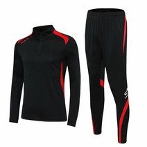 토트넘 HQ 남자 스포츠 러닝 슈트 축구 유니폼 조깅 훈련 휘트니스 Tracksuit 긴 소매 까마귀 스웨터 드라이 핏 트레이닝