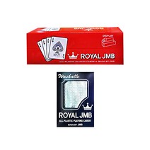 로얄JMB카드 포커 카지노 보드게임 플레잉카드 최고급형 하우스 원카드 훌라 1박스 12개