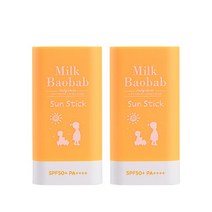 밀크바오밥 베이비앤키즈 선스틱 18g 1+1, 단품없음