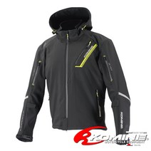 코미네 겨울 자켓 오토바이 방한 상의 라이딩 파카 JK-579 Plaid-Black, PLAID-BLACK-L