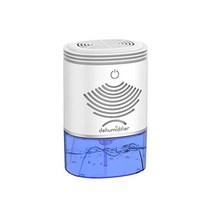 지하실용 소형 제습기 침실용 조용한 홈 미니 제습기 35온스/1000ml 용량 욕실 제습기 휴대용 옷장 RV 사무실 주방용