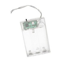 AA 3구 투명 LED 커버 배터리홀더 건전지홀더 배터리케이스 1개, 상세페이지 참조, 상세페이지 참조