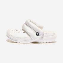 크록스 클래식 라인드 네오 퍼프 클로그 WHITE 샌들 슬리퍼 국내매장판
