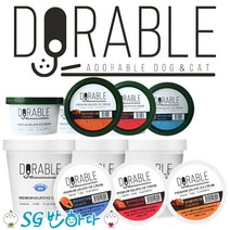 도러블 강아지 반려견 펫 아이스크림, 딸기맛 120ml