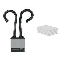 납연기제거기 110V/220V 200W Fume 추출기 회색 색상 FED80 납땜 레이저 연기 흡수기 용접 공기 청정기 기, 01 110V_02 EU