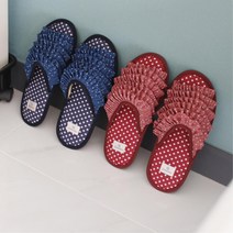 레이스 캉캉 물방울 무늬 슬리퍼 실내화 층간소음 여자거실화 병원용