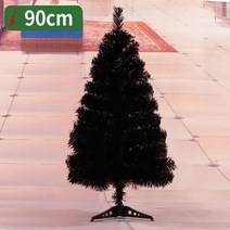 MEIISEO 트리 홈 장식 백화점 카페 장식, 블랙 90Cm