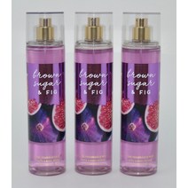 3 BATH BODY WORKS BROWN SUGAR FIG FINE FRAGRANCE MIST BODY SPRAY 8 OZ LARGE