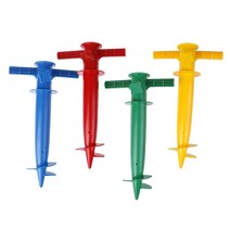야외용 파라솔 그늘막 3pcs 1pcs 태양 비치 우산 스탠드 정원 테라스 태양 우산, 1-3pcs 무작위 색상
