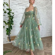 Fatapese-번성하는 초원 요정 웨딩 드레스 우아한 v넥 라인 자수 원단 꽃과 나비로 덮여 있음, 02 As Pic CPS2018_07 14