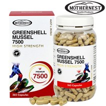 마더네스트 고함량 초록홍합 7500 365캡슐 호주 Mothernest Greenshell Mussel