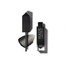 HAUS LABORATORIES 작성자 Lady Gaga 리스퀘 브로우 래쉬 스파클 토퍼 블랙 컬러의 젤 마스카라 오래 지속되는 빌드 가능한 아이 메이크업 비건 크루얼티 프리 0, [01] 0.1 Fl Oz (1팩)