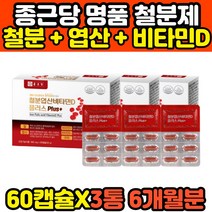 구리 비타민 b12 d 엽산 어린이 키즈 아이 철분제 성장기 초등학생 영유아 혈액생성 철분 구리 비타민 B12 D 푸마르산제일철 헴철