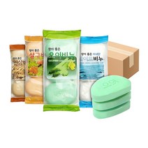 폴포 미용비누 때비누 일반 케이스형 1박스 대용량 세수 세안 업소용, 6_살구향 케이스형 3p (1박스)