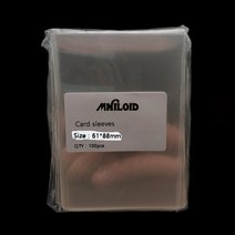 포카슬리브 카드홀드커버 100 개/몫 보드 게임 포커 타로 매직 수호자 트레이딩 축구 농구 홀더, 14 61x88mm