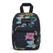 잔스포츠 빅 브레이크 단열 도시락 가방 - 학교나 직장 또는 밀프랩에 더할 나위 없는 작은 소프트 사이드 보냉 도시락통 가방 플로럴 글리치