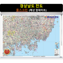 [스마트지도] 충청남도전도 110x79cm (롤스크린 소형) (사은품 한국도로망도 + 세계지도 또는 지하철노선도)