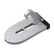 계단등반 자동차 등지게 계단수레 접이식 문짝 래치 후크 스텝 트럭 업 지붕 페달 차량 옥상 수하물 사다리 스탠딩, 2.Silver