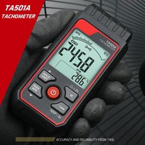 속도 측정기 TASI TA501A 휴대용 디지털 타코미터 2599999RPM 비접촉 회전 속도계 메모리 기능 모터 팬 자동 모터용-141