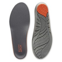 Sof Sole Insoles 남성용 하이 아치 퍼포먼스 전체 길이 폼 신발 인서트 회색. 11-12.5