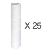 멜트브로운 하우징용 침전필터 500mm 0.5미크론[25개], 없음