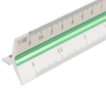제도용 스케일자 15cm 30cm 배율 건축 재단 인테리어 삼각, 기본, 30cm-고배율