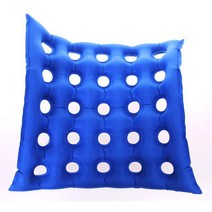 탑건강 면 공기방석 에어방석 산모방석 임산부방석 휠체어방석 의자방석, 블루