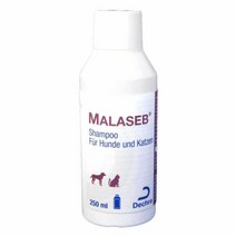 독일 Dechra 개 고양이용 MALASEB® 샴푸 250ml, 1개