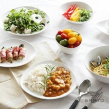 1300K 에라토 조약돌 4인 24P 홈세트 T 74A47, COLOR:(그레이&화이트)T-74A48