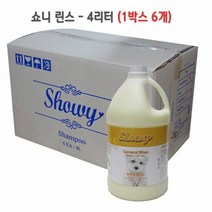 RT 대용량 대형견 애견 보습 린스 복숭아향 4L 6EA, 단품
