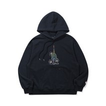 ROMANTIC CROWN 서울 타워 후드_네이비 SEOUL TOWER HOODIE_네이비