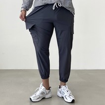빠델 강력스판 밴딩 카고 조거 팬츠