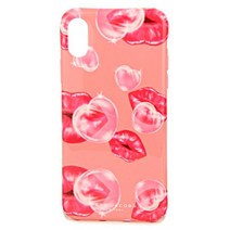 마크 제이콥스 (MARC JACOBS) 스마트 폰 케이스 M0013434 651 프린트 립 핑크 멀티 iPhone X [품]