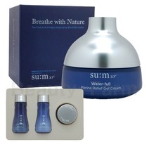 숨37 워터풀 마린 릴리프 젤크림 120ml + 워터풀 3종 여행용 키트