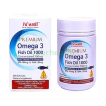 하이웰 오메가3 피쉬오일 1000mg 300캡슐 청소년 뉴질랜드 복용법 직구 먹는법