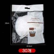 엠마돈 음식물 거름망 자연 생분해 음식물 배수구 거름망 자연분해 싱크대 배수구 거름망 음식물 쓰레기봉투, 30개입