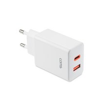 BiLe 갤럭시S8/S9 플러스 스마트폰/태블릿 초고속 멀티 충전기 어댑터 2포트 33W C타입 USB-A PPS, 1개, BiLeKT033 화이트