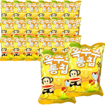 [스낵] 폴 프랭크 옥수수 통칩 달콤고소한맛, 50g, 20개