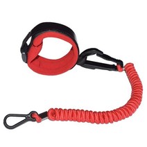 마린보트 악세사리 보트 시작 중지 kill 안전 끈 ew2-68348-00-00 waveblaster waverunner fx140 waveraider에 맞는 테더 코드, 빨간색