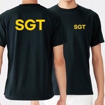 유니폼 길단 유니폼제작 커스텀 라운드 반팔 SDT 옐로우 쿨 티셔츠