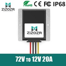 강압기 30-90V 36V 48V 72V ~ 10A 120W DC 스텝 다운 전압 전력 조정기 변환기 회로 볼트 안정기, 02 30-90V to 12V 20A
