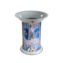 꾸버스 연탄화덕 바베큐그릴 캠핑 야외 식당 업소용 화로대 숯불 미니화로, 1개