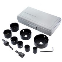 전문가용 다용도 원형 구멍톱 홀쏘 세트 11pcs, 11개