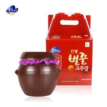 [영월농협] 동강마루 전통 벌꿀고추장 3kg/항아리, 1개, 3kg