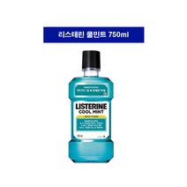 존슨앤존슨 리스테린 쿨민트 내추럴 시트러스 구강청결제 가글 마우스워시 250ml 750ml, 쿨민트 750ml, 1개